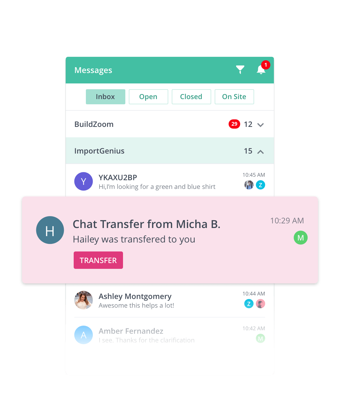 SwayChat | Talk to your customers in real-time